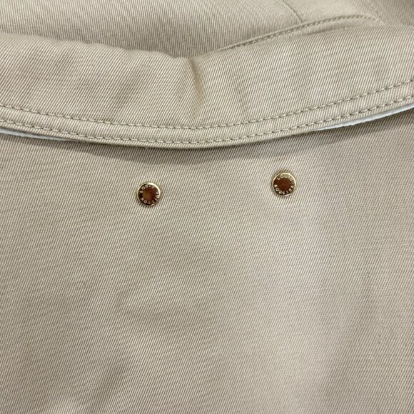 LOUIS VUITTON Beige Cotton Men's Blazer Military Jacket Marked as "56" - Picture 14 of 16